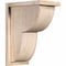 Ekena Millwork Crestline Smooth Corbel w/Backplate, Douglas Fir, 7 1/2"W x 12"D x 16"H COR08X12X16CRE01SDF - alternate 1